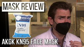 Our editor solved the mystery  AKGK KN95 Face Mask Review [upl. by Labotsirc]