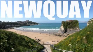 Newquay  Cornwall  Walking Tour  May 2020  Part 1 [upl. by Ansley]