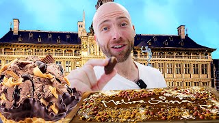 Incredible Belgian CHOCOLATE TOUR in Brussels Belgium [upl. by Yelsek888]