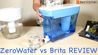 ZeroWater 23Cup Water Dispenser and Filtration System Review [upl. by Follansbee]