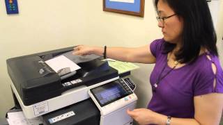 HOW TO SCAN Scanning a Document [upl. by Airtemed364]