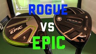 Rogue VS Epic  Fairway wood battle [upl. by Kisung]