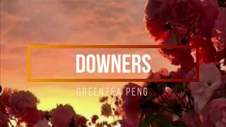 Greentea Peng  Downers Letra en español [upl. by Erwin]