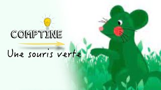 Comptine à gestes quotUne souris vertequot [upl. by Lovett182]