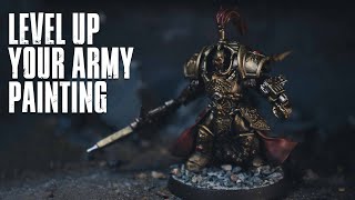 Custodes  Grimdark Gold Armour  How to Paint [upl. by Ferrick]