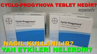 CycloProgynova Tablet NedirCycloProgynovanın Yan Etkileri NedirCycloProgynova Nasıl kullanılır [upl. by Orravan]