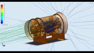 Ventilador Axial  Animación [upl. by Hazlett]