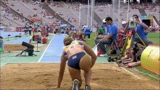 Jessica Ennis Long Jump Heptathlon [upl. by Chase241]