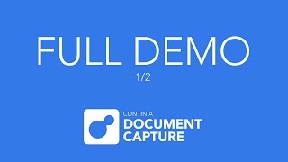 Continia Document Capture  Full Demo  12 [upl. by Ahsitam]