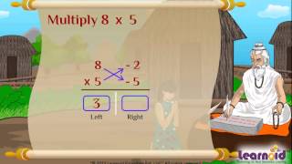 Vedic Math Multiplication using Nikhilam Sutra English [upl. by Balliol]