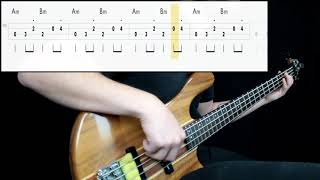 The Doors  Light My Fire Bass Cover Play Along Tabs In Video [upl. by Swor]