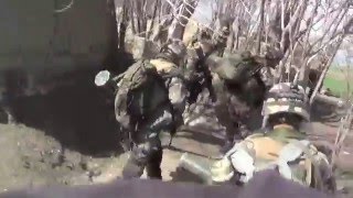 Heavy firefight French Army vs Talibans Afghanistan 2010 [upl. by Lehet]