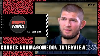 Khabib on Conor McGregor vs Dustin Poirier 3 retiring at the top and coaching  MMA on ESPN [upl. by Kiele177]