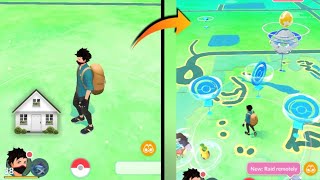 I create my own pokestops near my house  pokemon go  How to make own pokestop  shorts [upl. by Haliek]