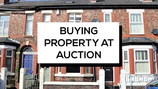 How to buy UK auction property 7 tips [upl. by Oicnanev]