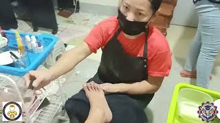 Foot Spa Procedure  TESDA Beauty Care NCII Vlog00035 [upl. by Faxen808]