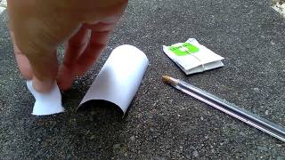 How to make a Tea Cigarette [upl. by Nemrak]