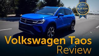 2022 Volkswagen Taos  Review amp Road Test [upl. by Nylssej]