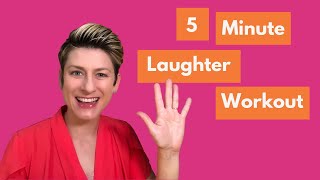 5 Minute Laughter Yoga Workout [upl. by Kimberli]