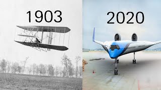 Evolution of Airplanes 1903  2024 [upl. by Goldarina65]