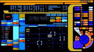 Star Trek LCARS Display Screensaver 10 Hours [upl. by Curt472]