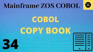 Copy Book In Cobol  Mainframe COBOL Tutorial  Part 34 COBOL [upl. by Yelmene]