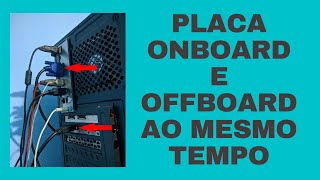 Como Usar o Vídeo Onboard e Offboard ao Mesmo Tempo [upl. by Nipahc333]