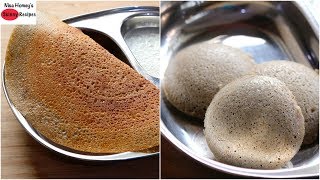 Bajra Idli  Bajra Dosa Recipe  How To Make Bajra Dosa Batter Winter Weight Loss Breakfast Recipes [upl. by Atterehs]