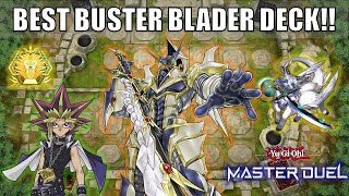 Pure Buster Blader Deck  Crushing META  YuGiOh Master Duel [upl. by Anaib]