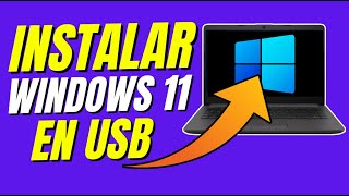 ✅Cómo INSTALAR WINDOWS 11 desde USB  PASO a PASO en 20 minutos [upl. by Gut]