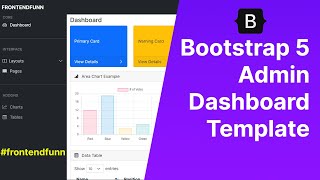 bootstrap admin dashboard tutorial [upl. by Windham299]