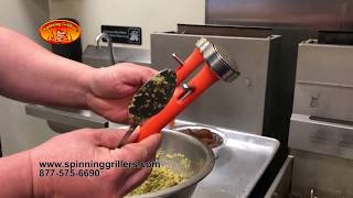 How to make Falafel by SpinningGrillers طريقة تحضير الفلافل [upl. by Bokaj]