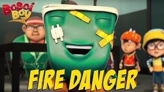 BoBoiBoy English S3EP16  Fire Danger [upl. by Jarrett381]