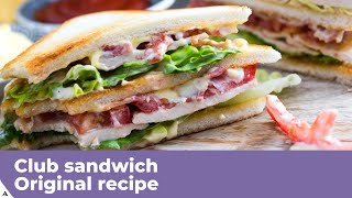 CLUB SANDWICH  Original recipe [upl. by Randall426]