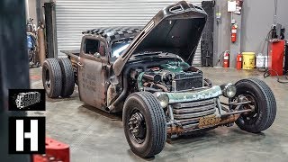 Homebuilt Turbo Diesel 1949 Ford Dually Hot Rod [upl. by Elwin]