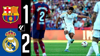 Barcelona 12 Real Madrid  HIGHLIGHTS  LaLiga 202324 [upl. by Cattan]