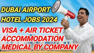 Airport Hotel Jobs In Dubai 2024 [upl. by Ihcalam319]