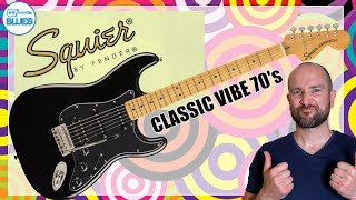 Squier Classic Vibe 70s Stratocaster HSS  My Full Review [upl. by Annasus]