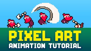 Pixel Art Animation Tutorial  Aseprite [upl. by Diraf]