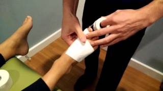 How to tape the big toe MTP joint [upl. by Leanora]