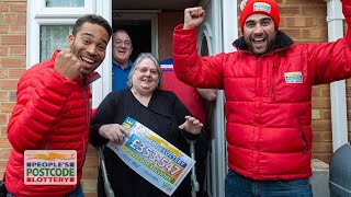 PostcodeMillions Winners  SN5 8BS in Swindon on 27042019  Peoples Postcode Lottery [upl. by Nillor]