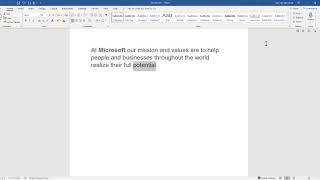 Microsoft Office Read Aloud Voices and Speed [upl. by Kessia486]