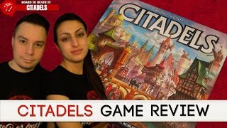 CITADELS  Board Game review [upl. by Garson]