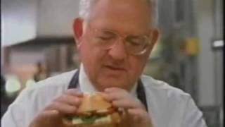 Wendys Commercial featuring the late Dave Thomas [upl. by Elakram]