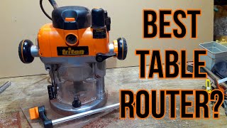 Triton 325HP Router Review  Is The TRA001 The Best Router For A Table [upl. by Blithe708]