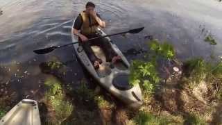 Testing my new heritage angler 10 kayak [upl. by Leviralc905]