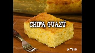 Haciendo Chipa Guazú en La Mesita receta típica de Paraguay fácil y rica [upl. by Wandie]