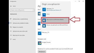 🎥 Como CAMBIAR REPRODUCTOR de VÍDEO PREDETERMINADO en WINDOWS 10 FÁCIL y RÁPIDO [upl. by Ailegnave701]