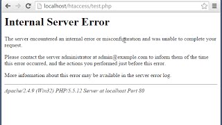 How to Fix wamp internal server error htaccess [upl. by Sell]