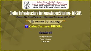 Online Training  Day 5 Online Courses on DIKSHA [upl. by Aihsia888]